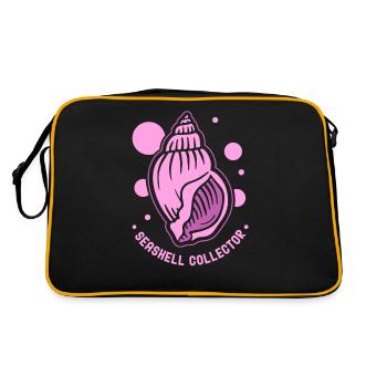 Shell Collector Shell Collector Shells Collecting - Retro Bag - black/gold - Back