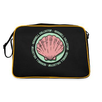 Shell Collector Shell Collector Collect shells - Retro Bag - black/gold - Back