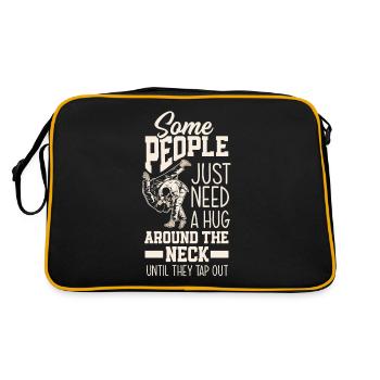 Jiu Jitsu Jiu Jitsu Jiu Jitsu - Retro Bag - black/gold - Back