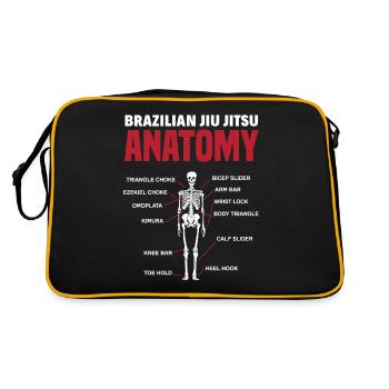 Jiu Jitsu Jiu Jitsu Jiu Jitsu - Retro Bag - black/gold - Back