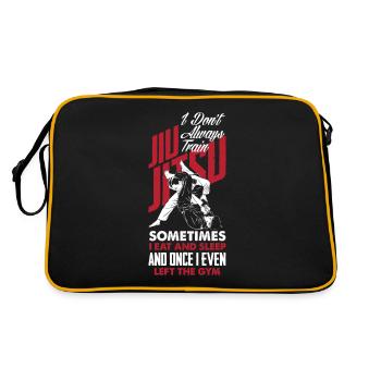 Jiu Jitsu Jiu Jitsu Jiu Jitsu - Retro Bag - black/gold - Back