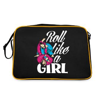 Jiu Jitsu Jiu Jitsu Jiu Jitsu - Retro Bag - black/gold - Back