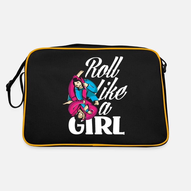 Jiu Jitsu Jiu Jitsu Jiu Jitsu - Sac Retro - noir/or
