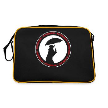 Meteorologist Weather Forecast Meteorology Profession - Retro Bag - black/gold - Back