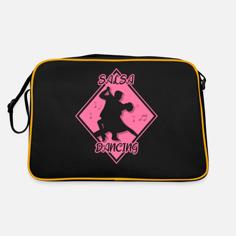 Salsa Dancing Hobby Dance Danseur Sac Retro