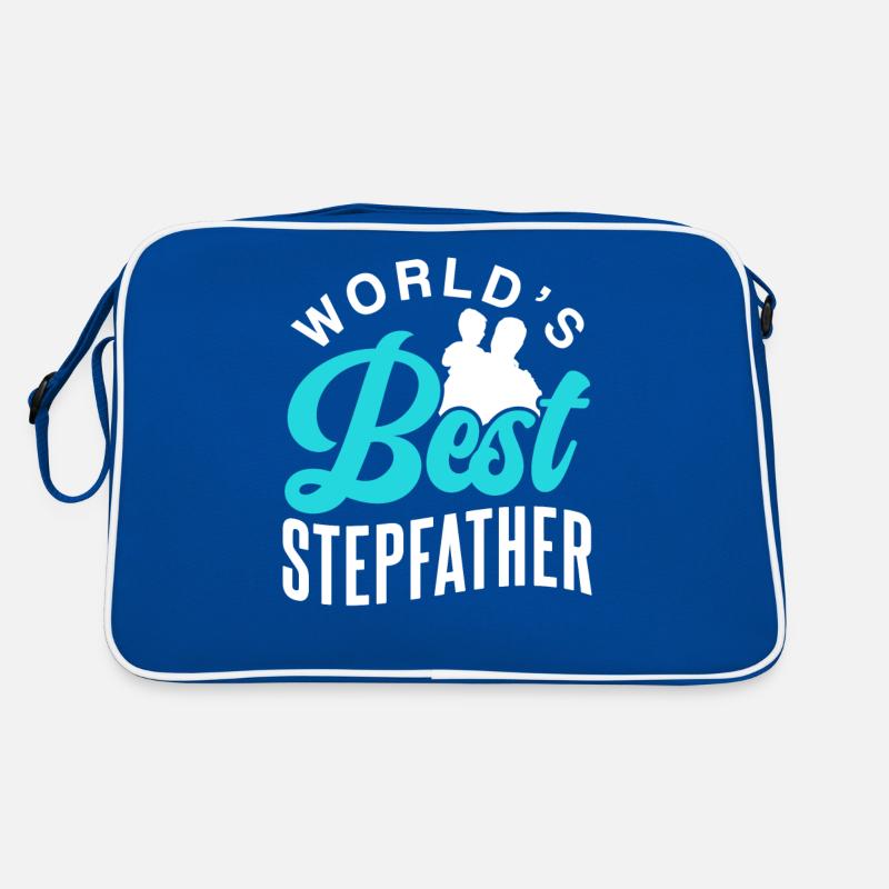 The best stepdad in the world stepdad Stepdad Retro Bag