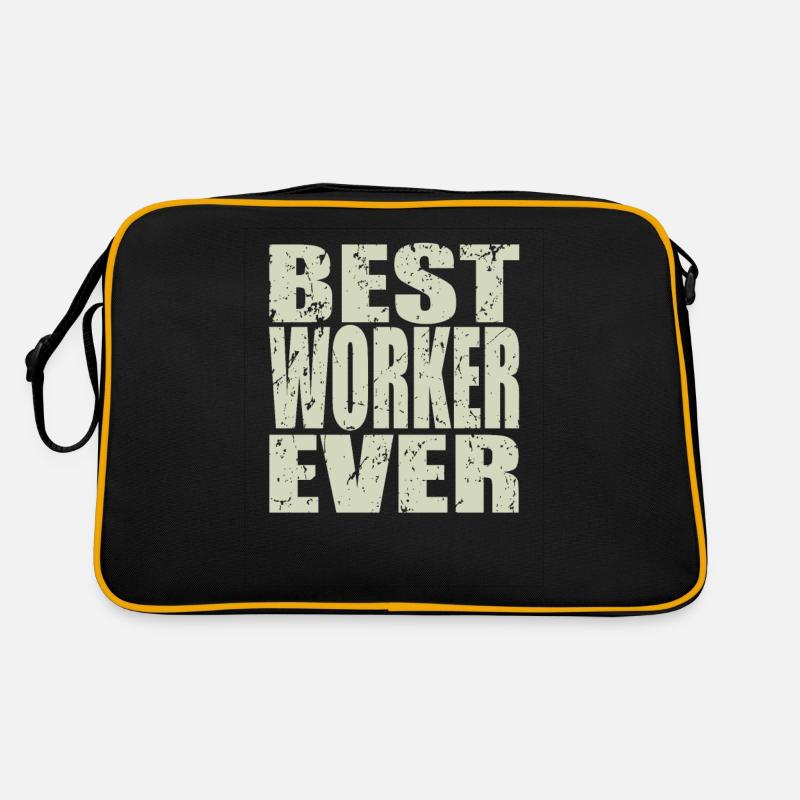 Best Arbeiter ever Arbeiter Geschenk Retro Tasche