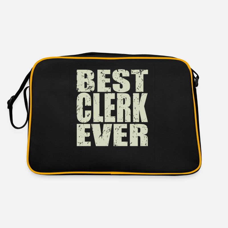 Best Sachbearbeiter ever Sachbearbeiter Geschenk Retro Tasche