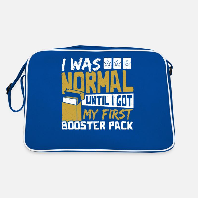 I Was Normal Until My First Booster Pack Trading Retro Tasche