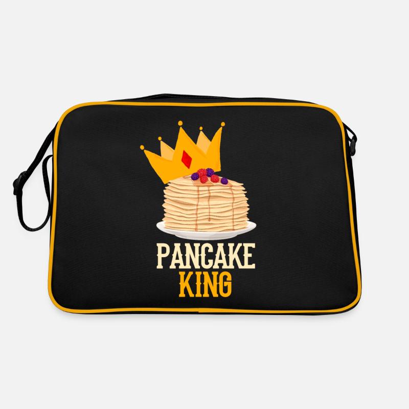 Funny Pancake Pancakes Gift Retro Bag