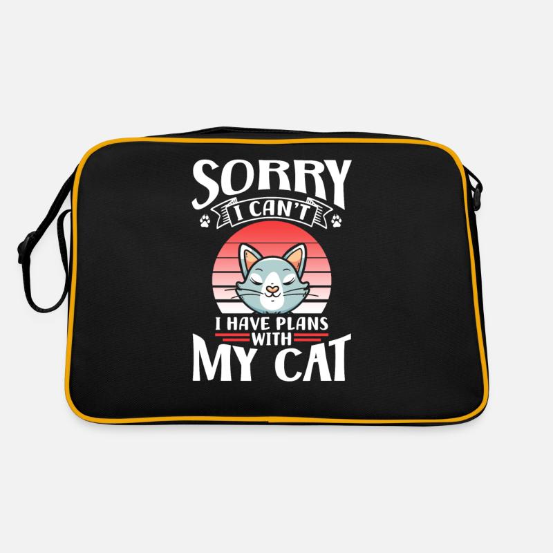 Malheureusement, je ne peux pas avoir de plans avec mon chat Sac Retro