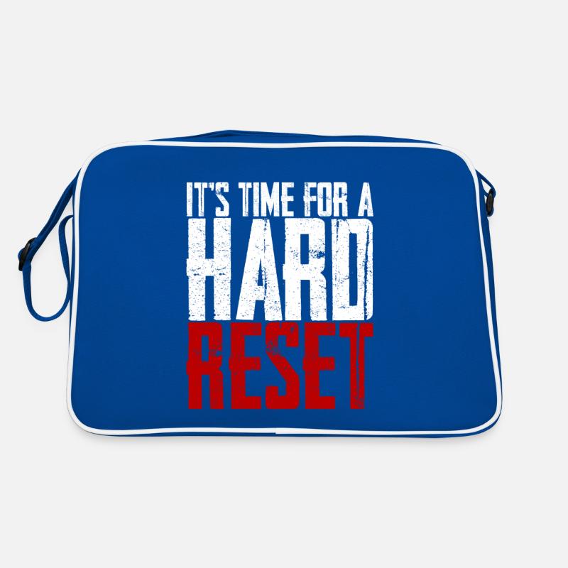 It's Time For A Hard Reset 2 Retro Tasche