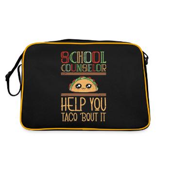 Guidance Counsel Student Counseling Programs - Retro Bag - black/gold - Back