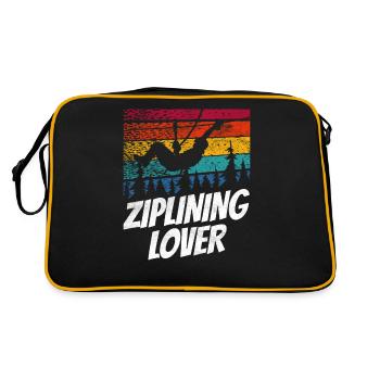Amateurs de tyrolienne Tyrolienne Sport Tyrolienne - Sac Retro - noir/or - Dos