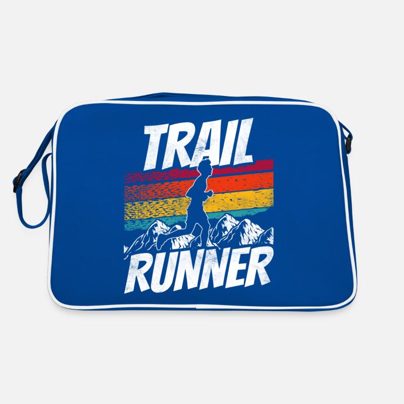 Trail Runner Trail Run Running Race Retro Bag