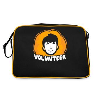 Voluntary volunteering Volunteer - Retro Bag - black/gold - Back