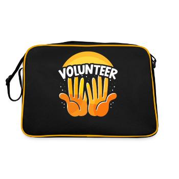 Voluntary VolunteerIng Voluntary Work - Retro Bag - black/gold - Back