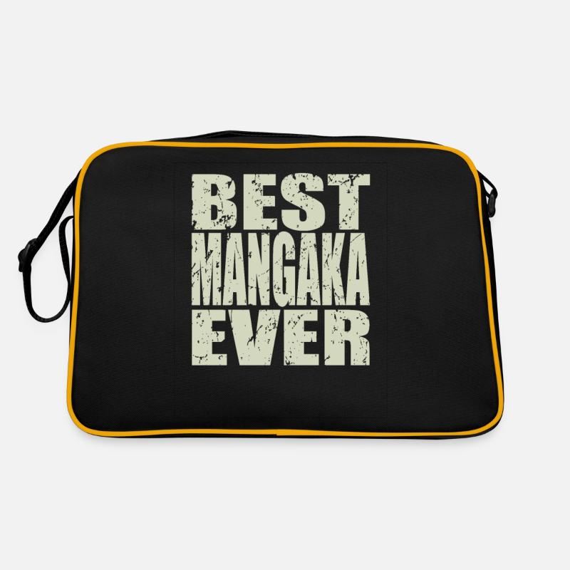 Best Mangaka ever Mangaka Gift Retro Bag