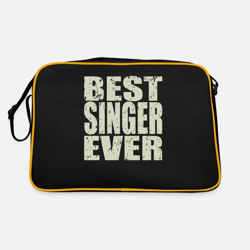 Best Sänger ever Sänger Geschenk Retro Tasche