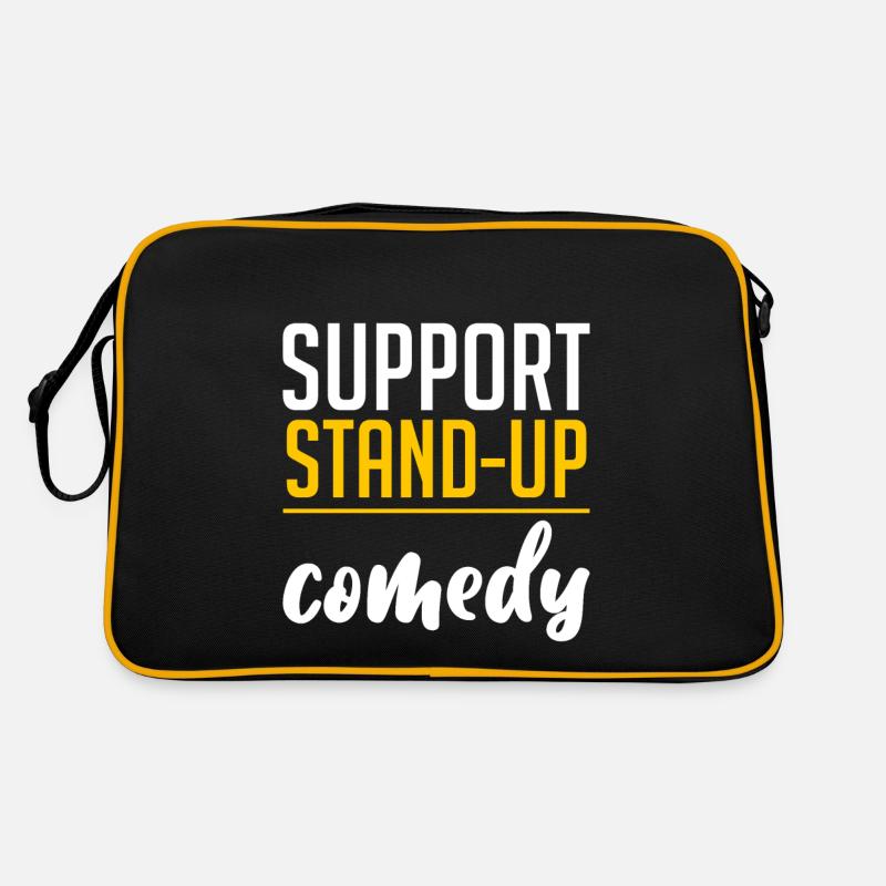 Support Stand Up Comedy 4 Retro Tasche