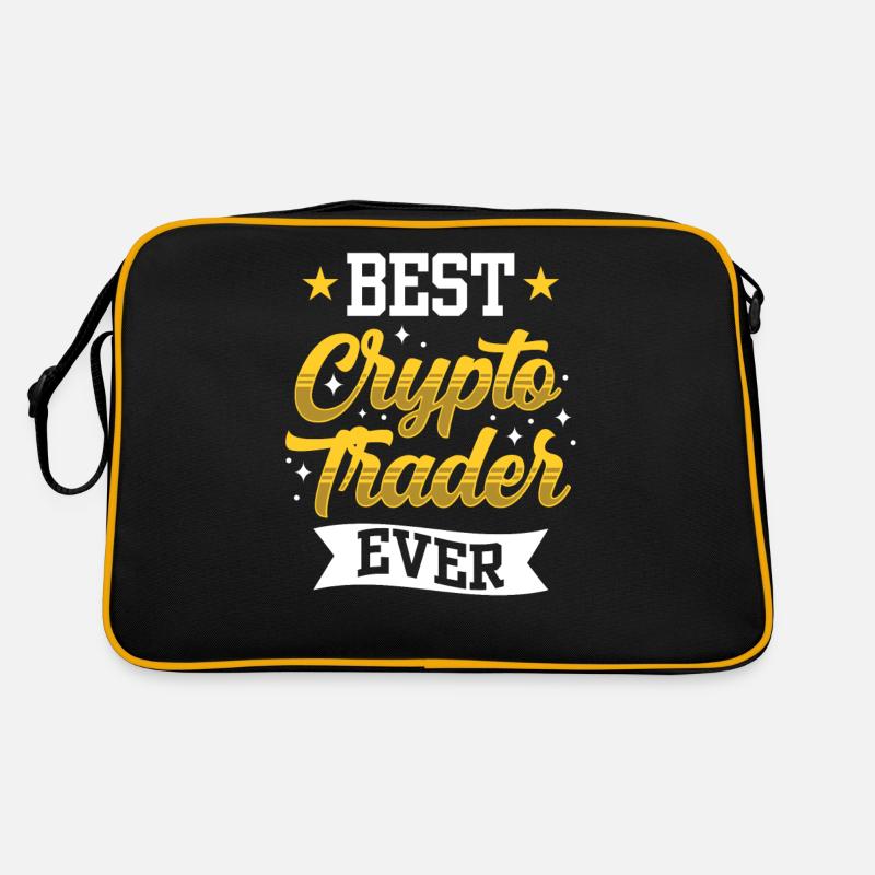 Bester Krypto Trader Aller Zeiten Crypto Traden Retro Tasche