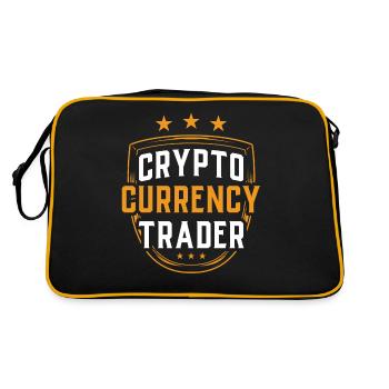 Cryptocurrency Traders Crypto Crypto Trader - Sac Retro - noir/or - Dos