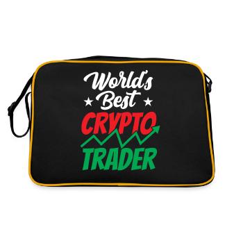 Meilleur Crypto Trader Trading Crypto Trading - Sac Retro - noir/or - Dos