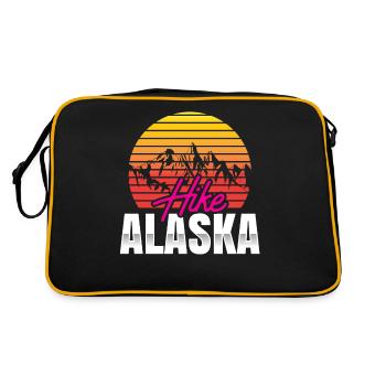Randonnées en Alaska Randonneurs Randonnée Randonnée Randonnée - Sac Retro - noir/or - Dos