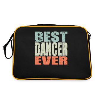 Meilleur danseur de tous les temps - Sac Retro - noir/or - Dos