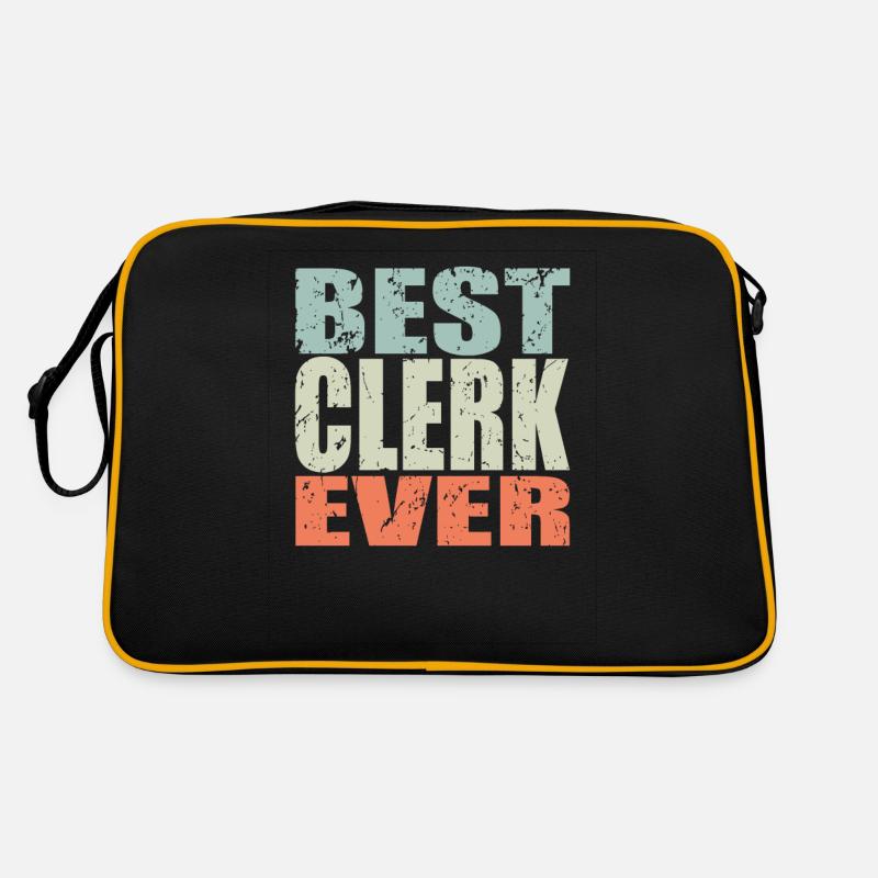 Best Sachbearbeiter ever Sachbearbeiter Geschenk Retro Tasche