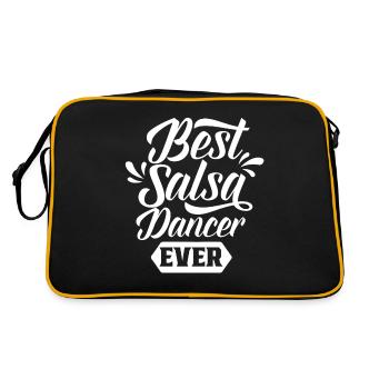 Meilleur danseur de salsa de tous les temps Hobby Dancing Dance - Sac Retro - noir/or - Dos