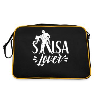 Amateurs de Salsa Hobby Dancing Danse Danse - Sac Retro - noir/or - Dos