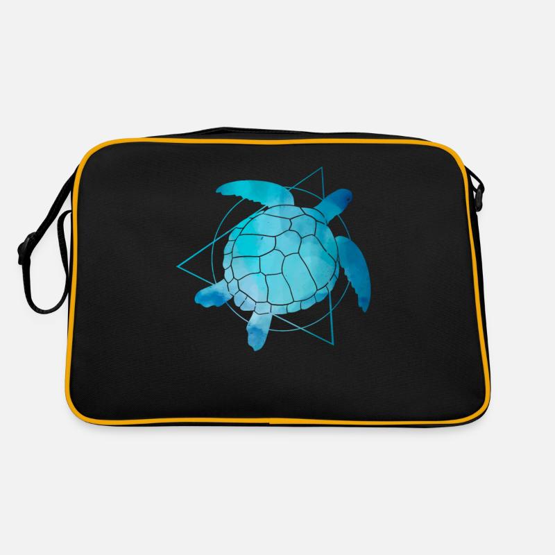 Schildkröte Retro Tasche