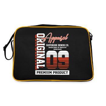 2009 Vintage Anniversaire Vintage Cadeau Rétro - Sac Retro - noir/or - Dos