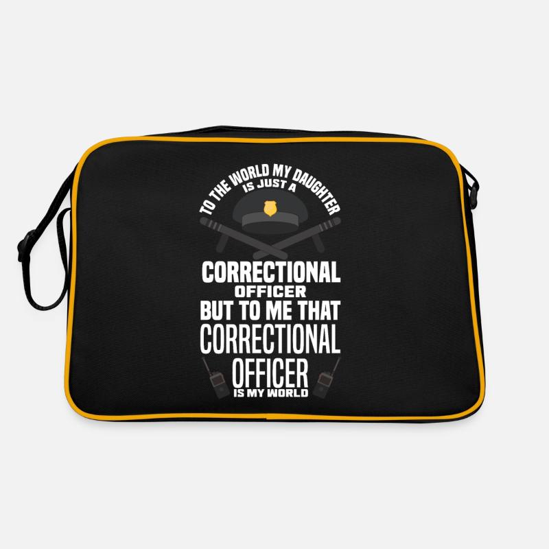 Gardien de prison Agent correctionnel Sac Retro