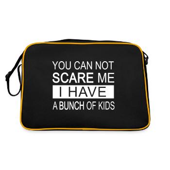 Vous ne pouvez pas me faire peur, j’ai un - Sac Retro - noir/or - Dos