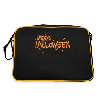 Happy Halloween Candy Custom USA - Retro Bag - black/gold - Back