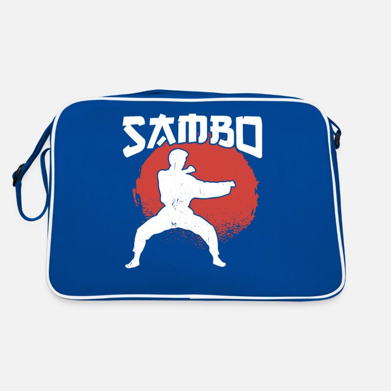 Sambo Training Kampfsport Trainer Kampfkunst Retro Tasche