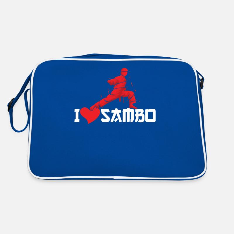 Sambo Kampfsport Training Kampfkunst Trainer Retro Tasche