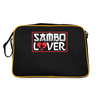 Sambo Lover Formation Arts Martiaux Arts Martiaux - Sac Retro - noir/or - Dos