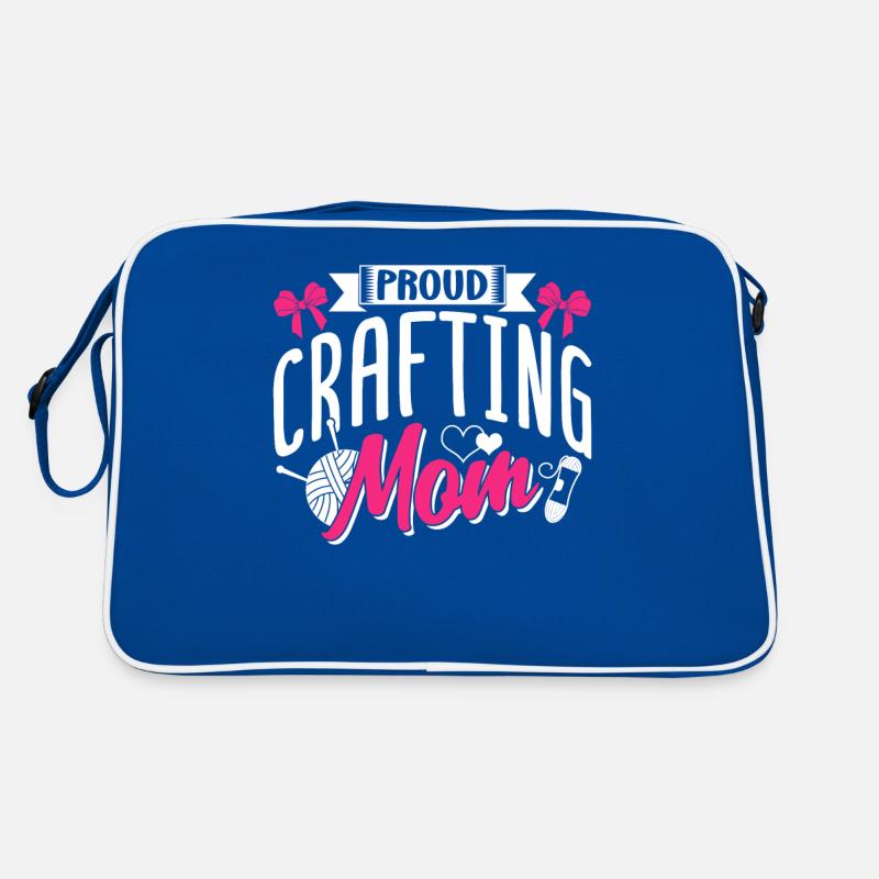 Stolze Basteln Mama Bastel Mutter Bastler Retro Tasche