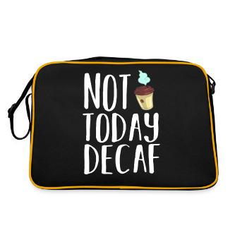 Decaffeinated Coffee Caffeine Caffeine Free - Retro Bag - black/gold - Back