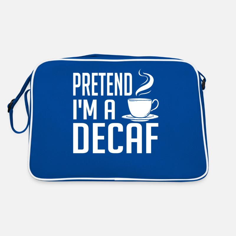 Decaffeinated Coffee Caffeine Decaffeinated Retro Bag