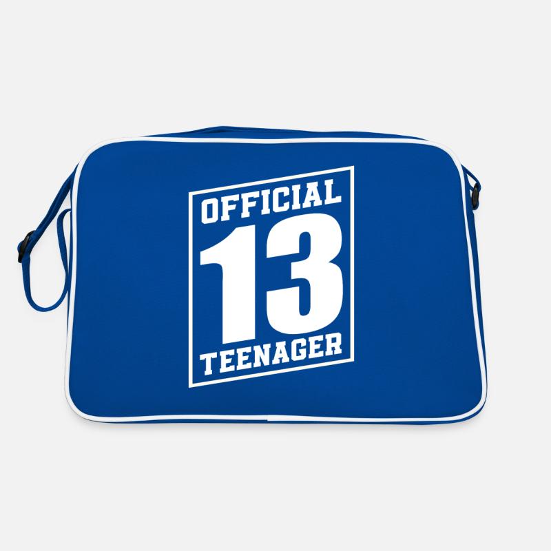 13. Geburtstag Jungs Mädchen Retro Tasche