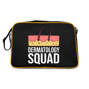 Dermatology Skin Care Skin Medicine Disease - Retro Bag - black/gold - Back