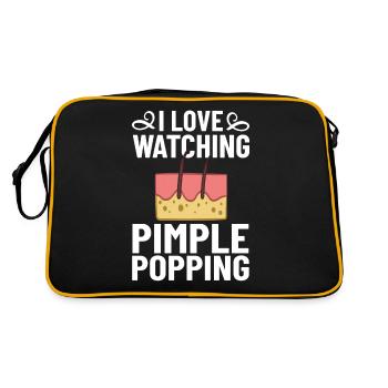 Dermatology Skin Care Skin Medicine Disease - Retro Bag - black/gold - Back