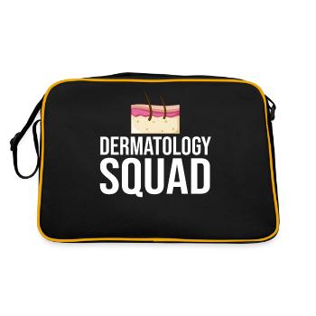 Dermatology Skin Care Skin Medicine Disease - Retro Bag - black/gold - Back