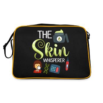 Dermatology Skin Care Skin Medicine Disease - Retro Bag - black/gold - Back