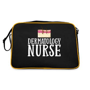 Dermatology Skin Care Skin Medicine Disease - Retro Bag - black/gold - Back