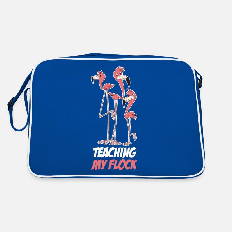 Teaching My Flock Lehrer Geschenk Retro Tasche